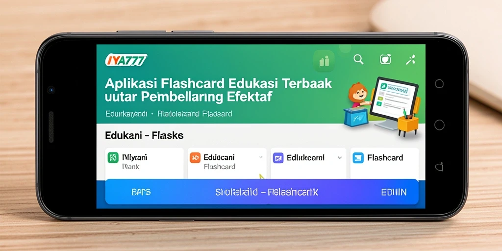 Antarmuka aplikasi IYA777 yang sederhana dan menarik untuk pengguna.